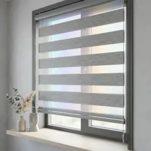 rèm cầu vồng modero grey