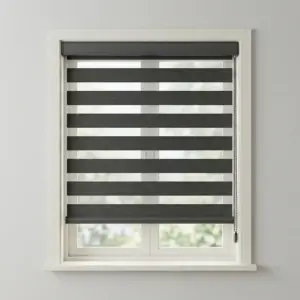 rèm cầu vồng modero dark grey