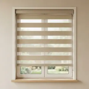 rèm cầu vồng allplus beige